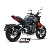 SC Project CR-T Full System Exhaust - Triumph Trident 660 (2021 - 24)